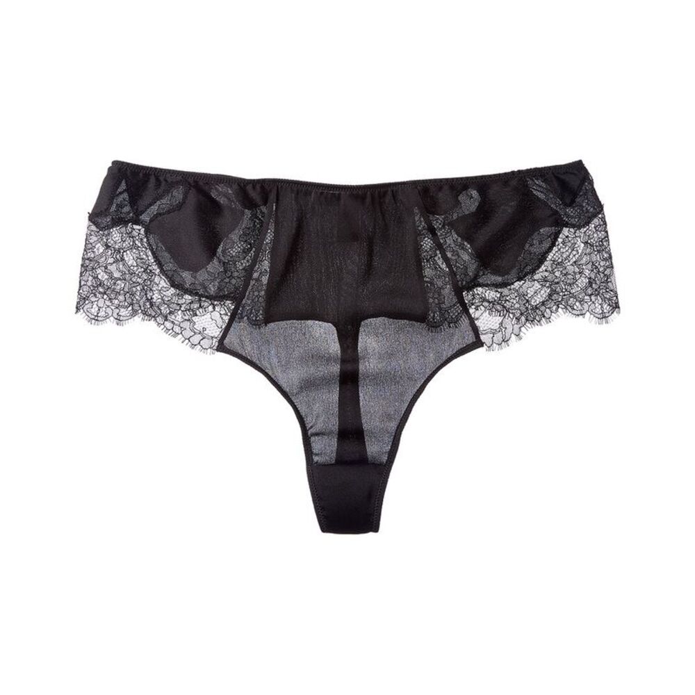 Kiki De Montparnasse Womens Giselle High Waist Panty, Black